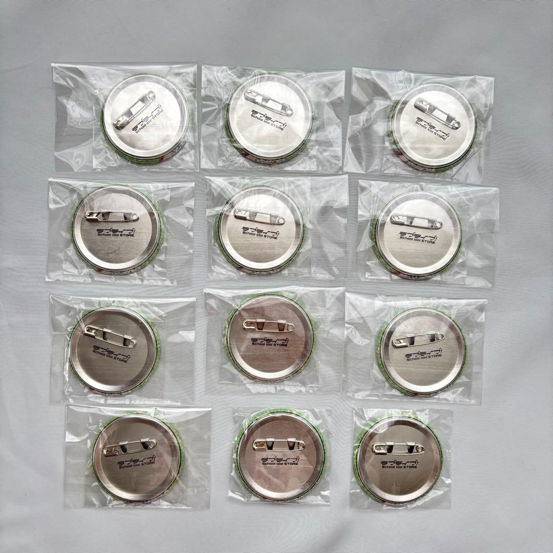 ラブライブ　μ's 小泉花陽　フェス缶バッジ　１２点