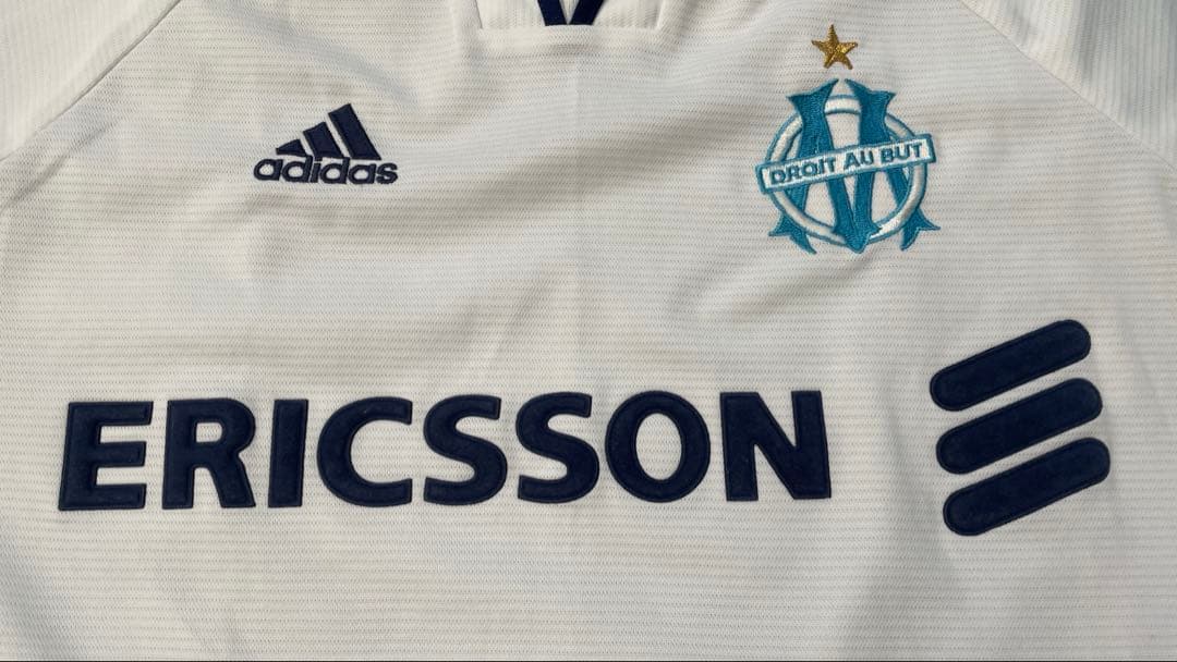 【激レア・正規品】マルセイユ 99/00 adidas ERICSSON海外L