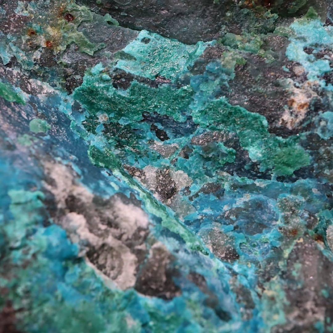 クリソコラ 珪孔雀石 孔雀石 312.5g CHS122 鉱物 原石 天然石