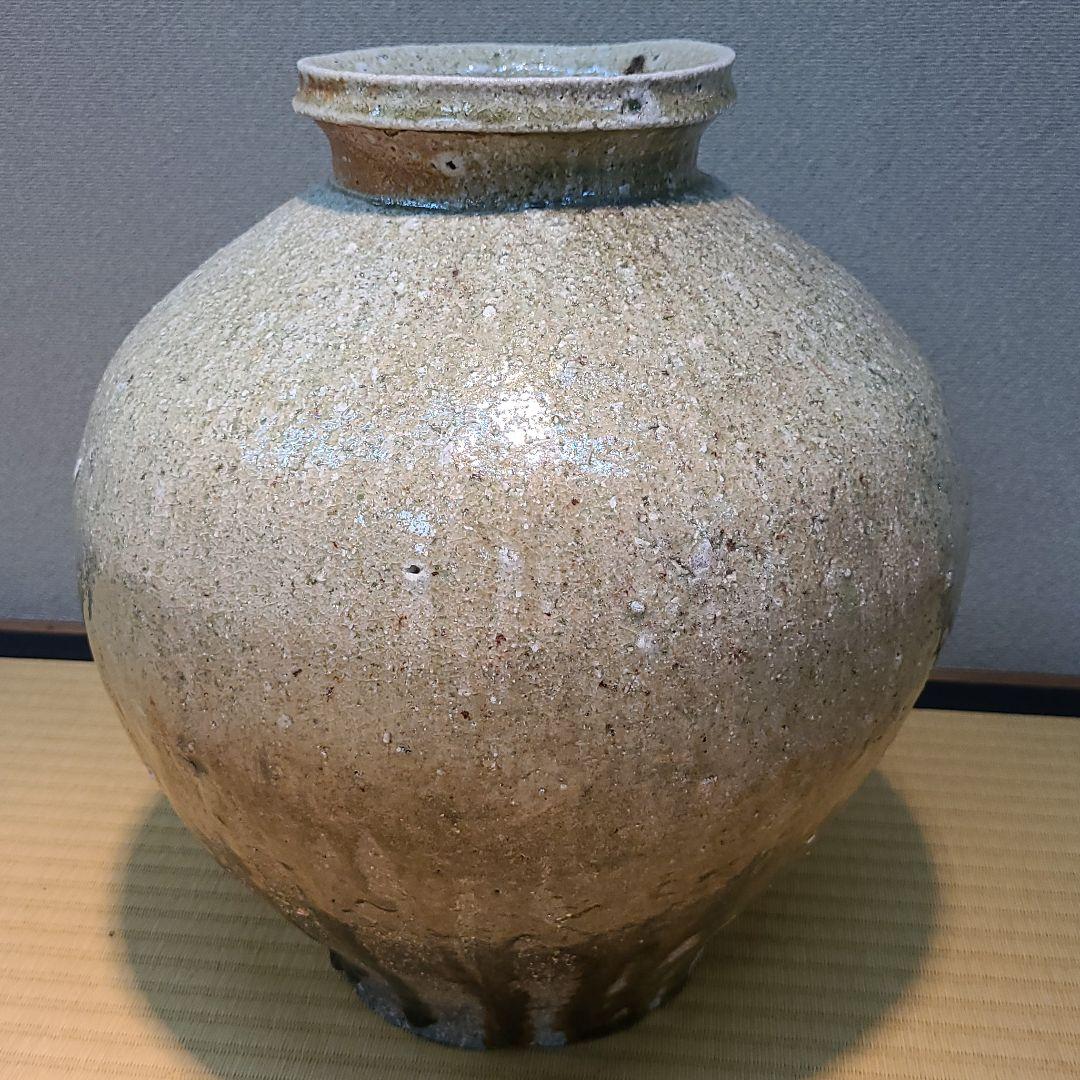 信楽焼 澤 克典作 壷 径1尺（約30cm） 共箱 本物保証