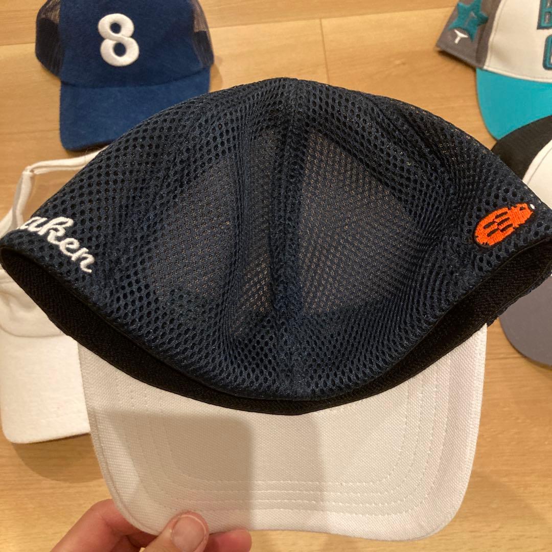 ゴルフキャップとバイザーセット 6点