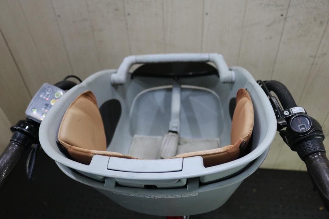 ブリヂストンBR0C49 ビッケPOLAR e 20型8.7AH 3段LED 赤