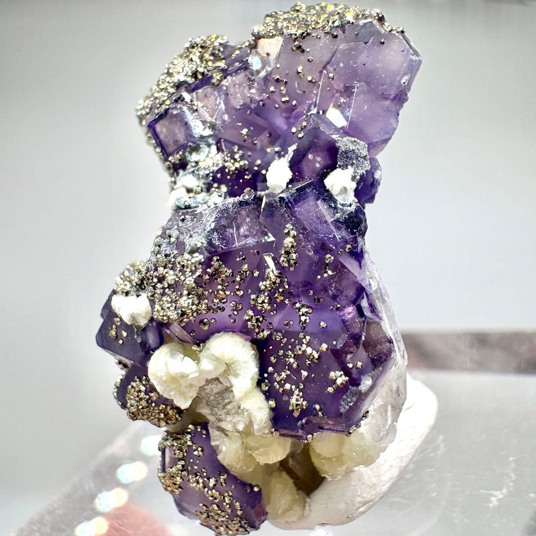 545 中国 内モンゴル産 フローライト&パイライト