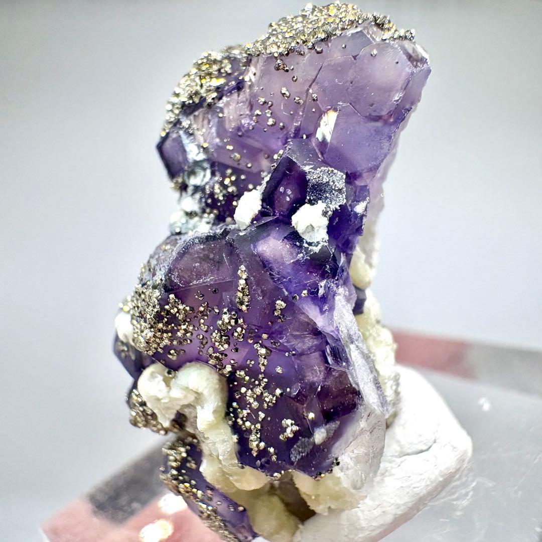 545 中国 内モンゴル産 フローライト&パイライト