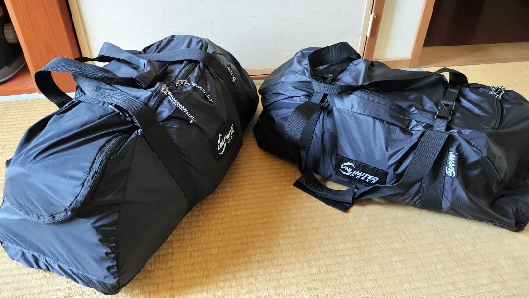 DOKICAMP G2000 拡張テント　インナーテント付き　人気のBlack