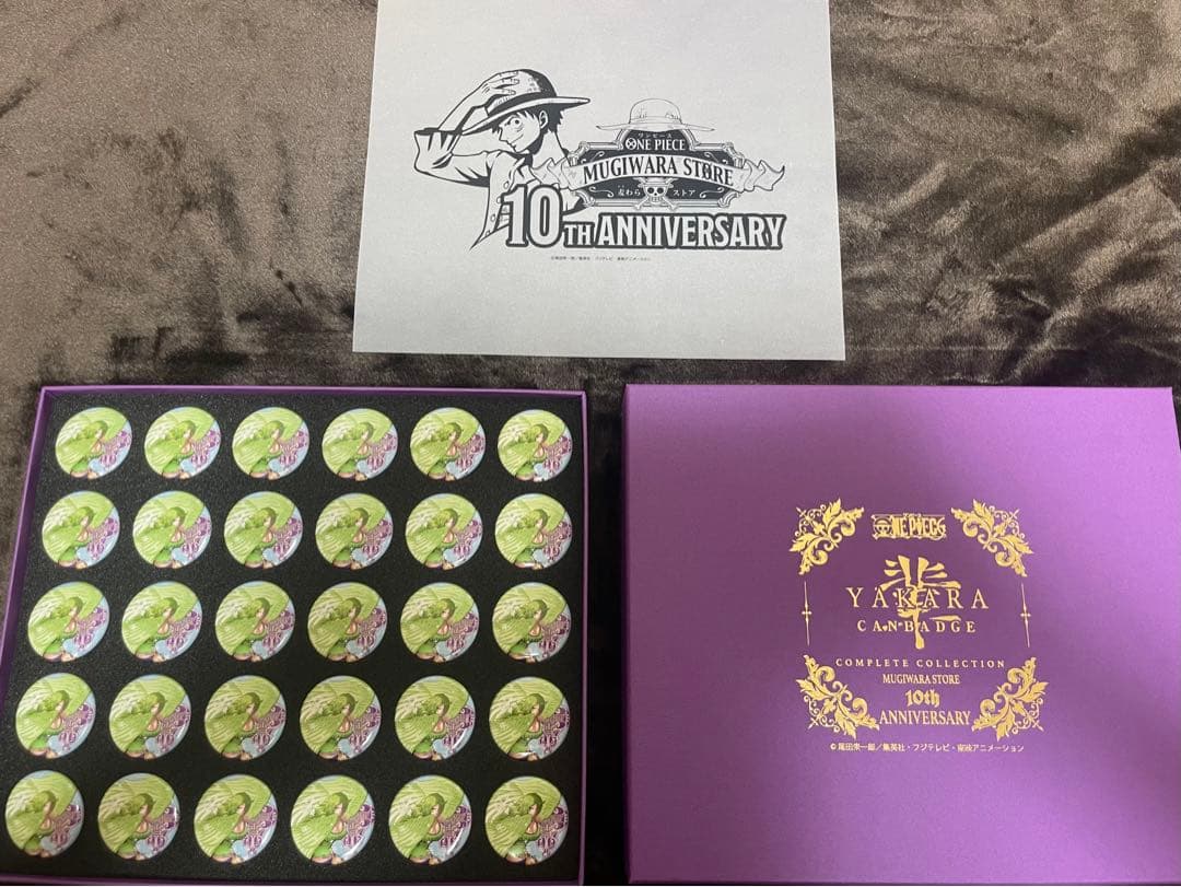 ONEPIECE モネ 輩 缶バッジ コンプリートコレクション 第19弾