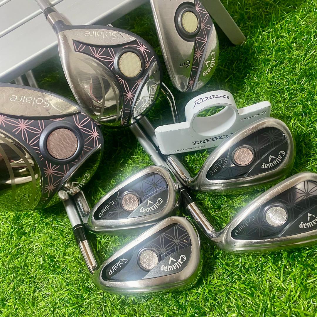 キャロウェイ ソレイユ レディース クラブセット 8本 右 L 現行モデル