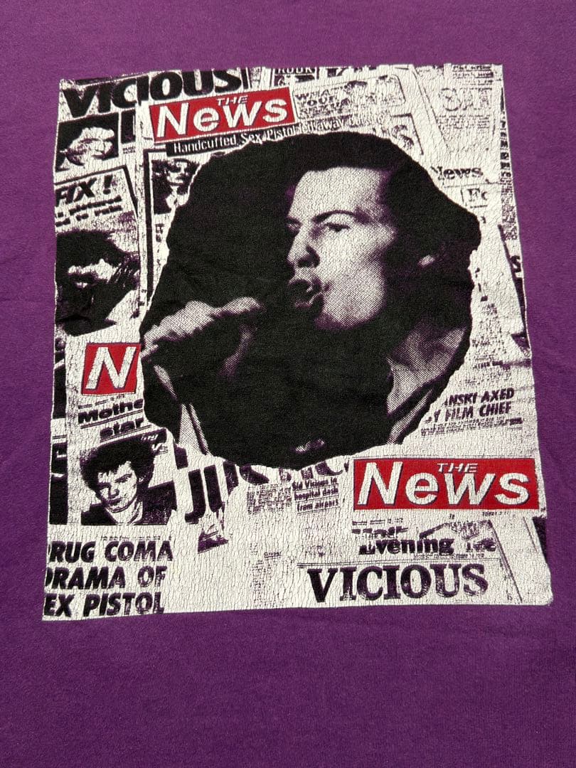 激レア80s〜90s シドヴィシャスSid ViciousヴィンテージTシャツ