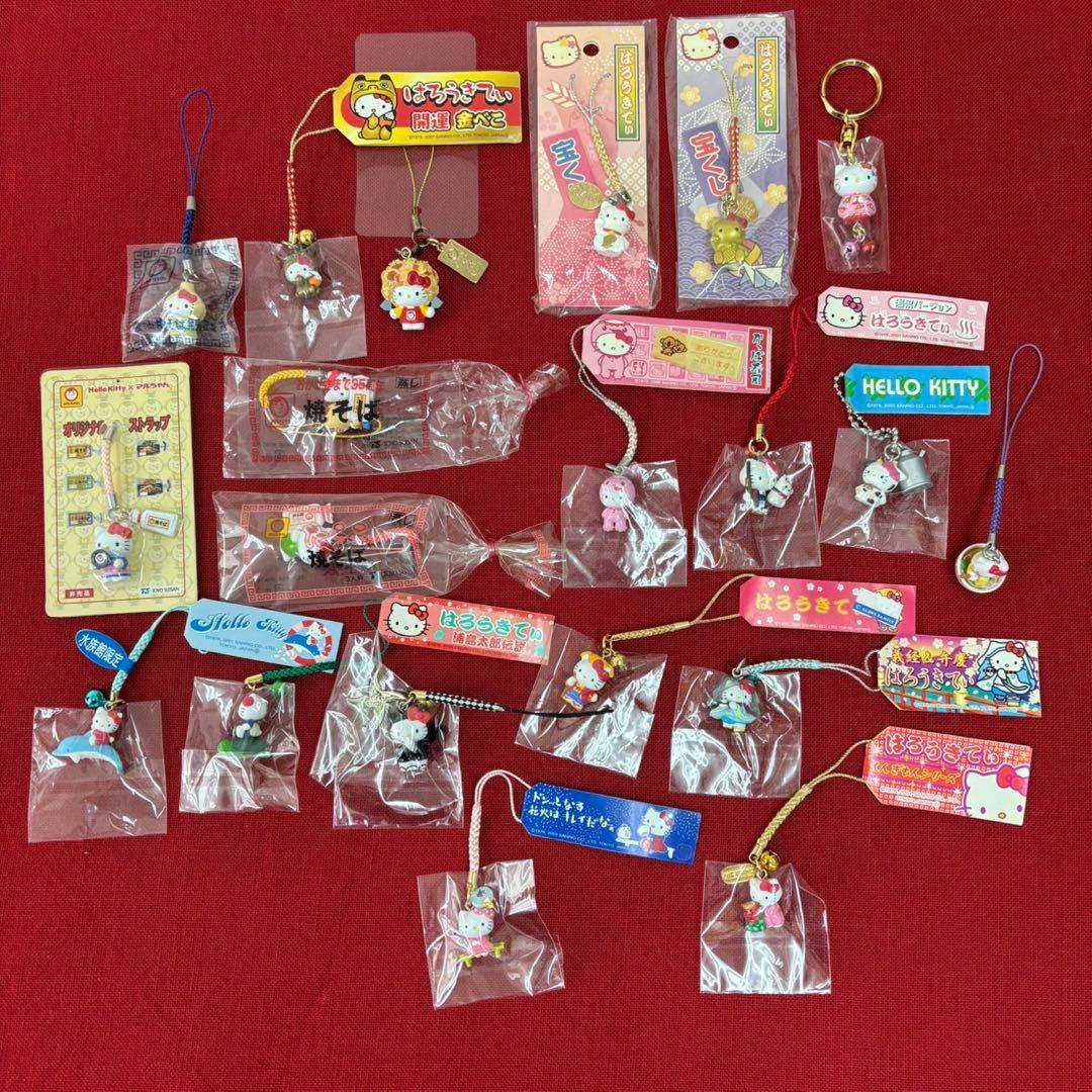 ハローキティ ストラップ キーホルダー 20個 セット