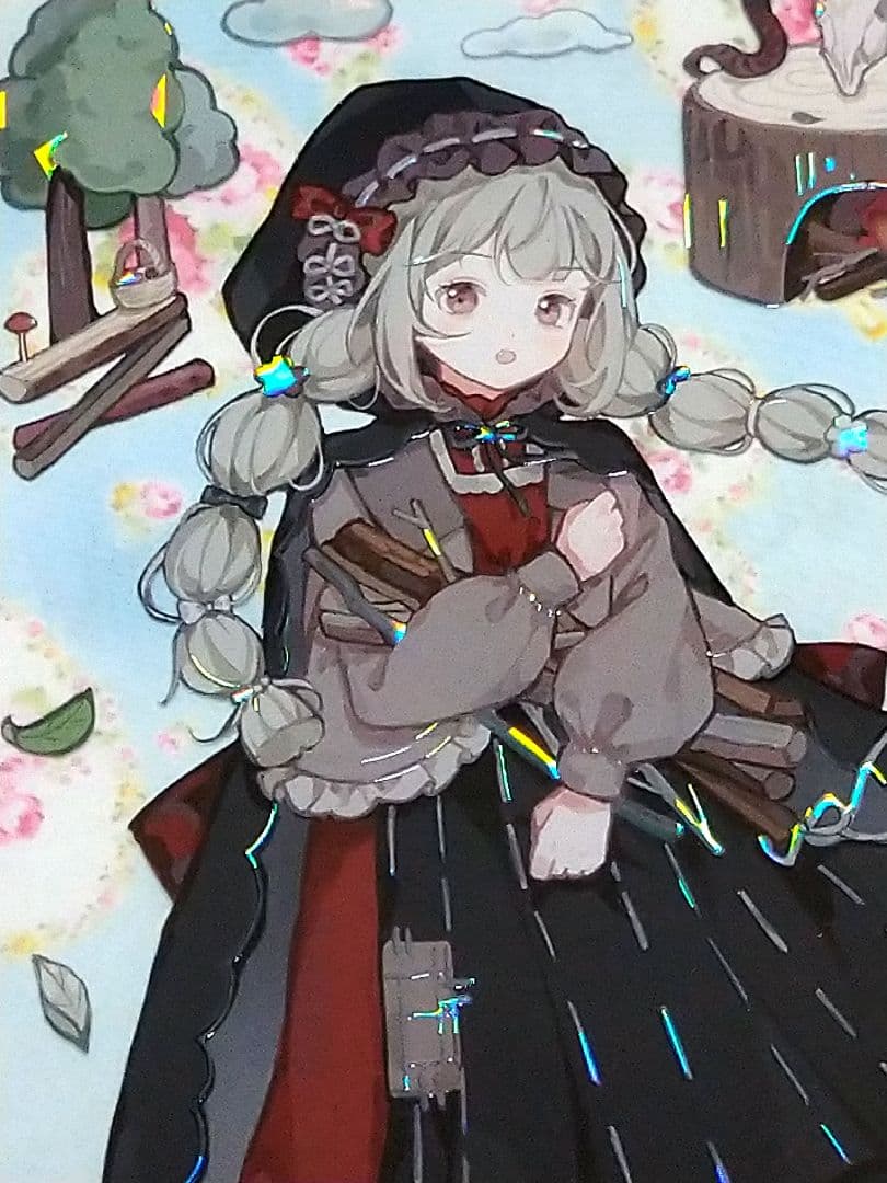 のこり２✩J1027＃黑森林童话(贝壳光)komos切り売り海外人物マステ女の子