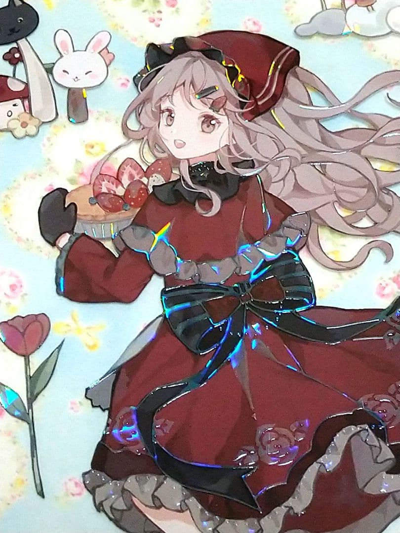 のこり２✩J1027＃黑森林童话(贝壳光)komos切り売り海外人物マステ女の子