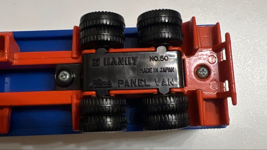 トミカダンディ　日野　セミトレーラー　パネルバン　現状品　昭和レトロ