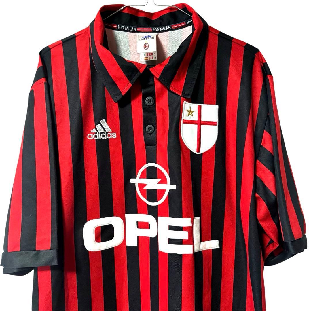 ACミラン 100周年記念 ユニフォーム L adidas アディダス サッカー