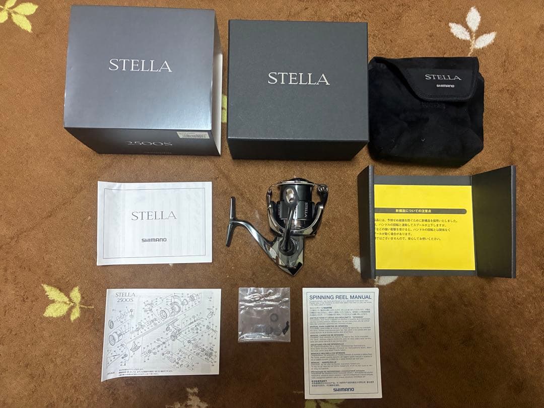 SHIMANO 22 ステラ　スピニングリール 2500S
