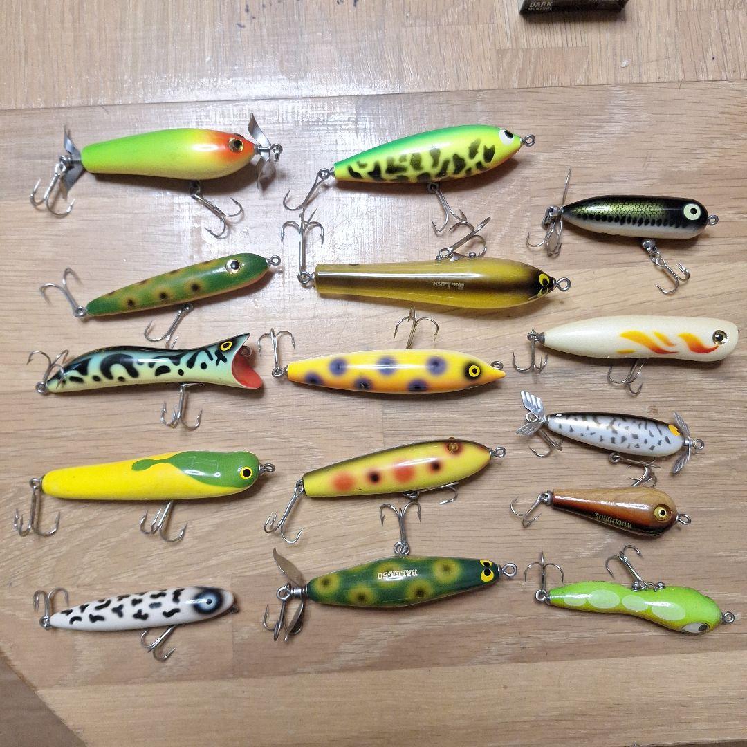 中古 オールドルアー 15個セット
