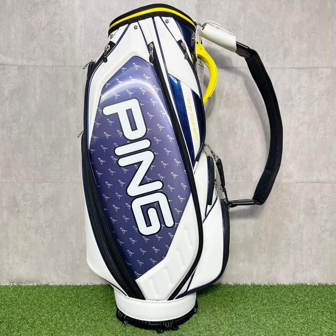 【新品】PING ピン キャディバッグ ゴルフバッグ ミスターピン MrPING