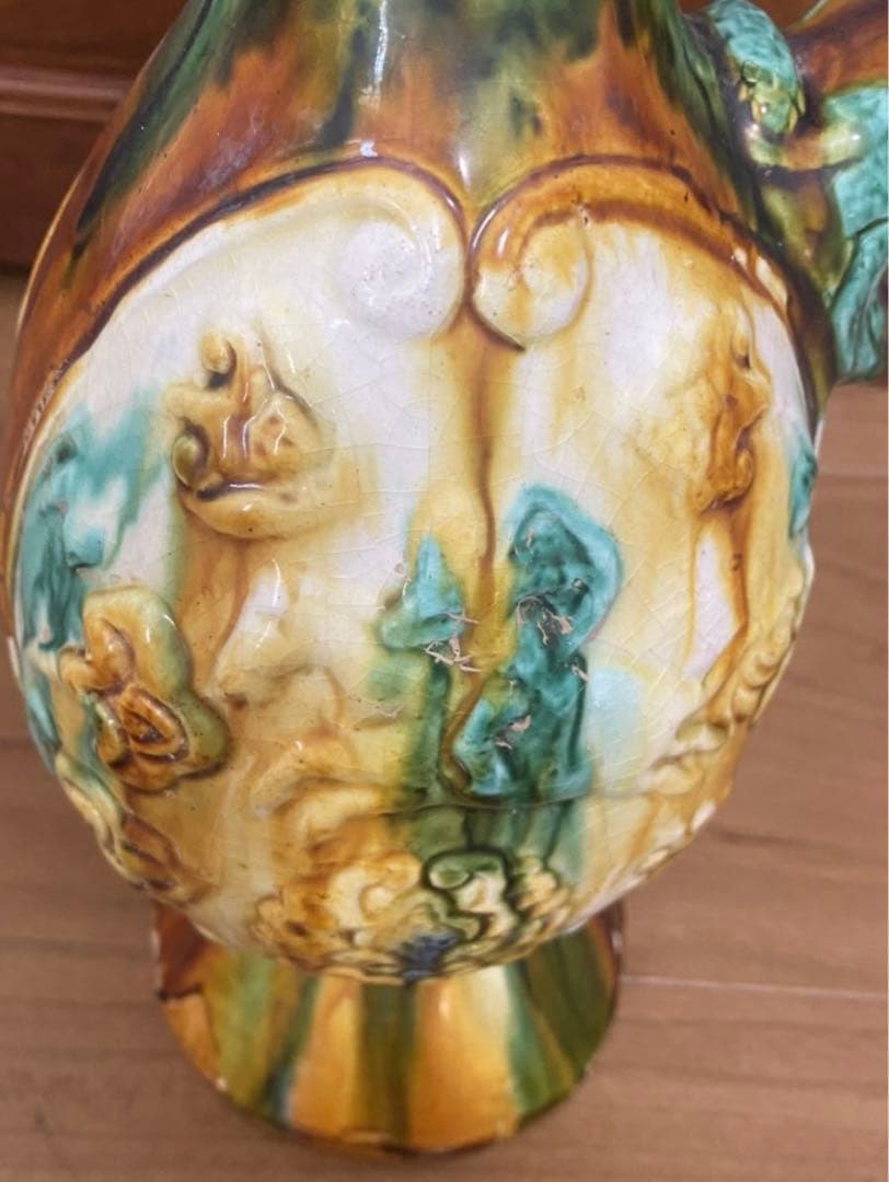 中国美術 唐三彩 骨董 唐物 古玩