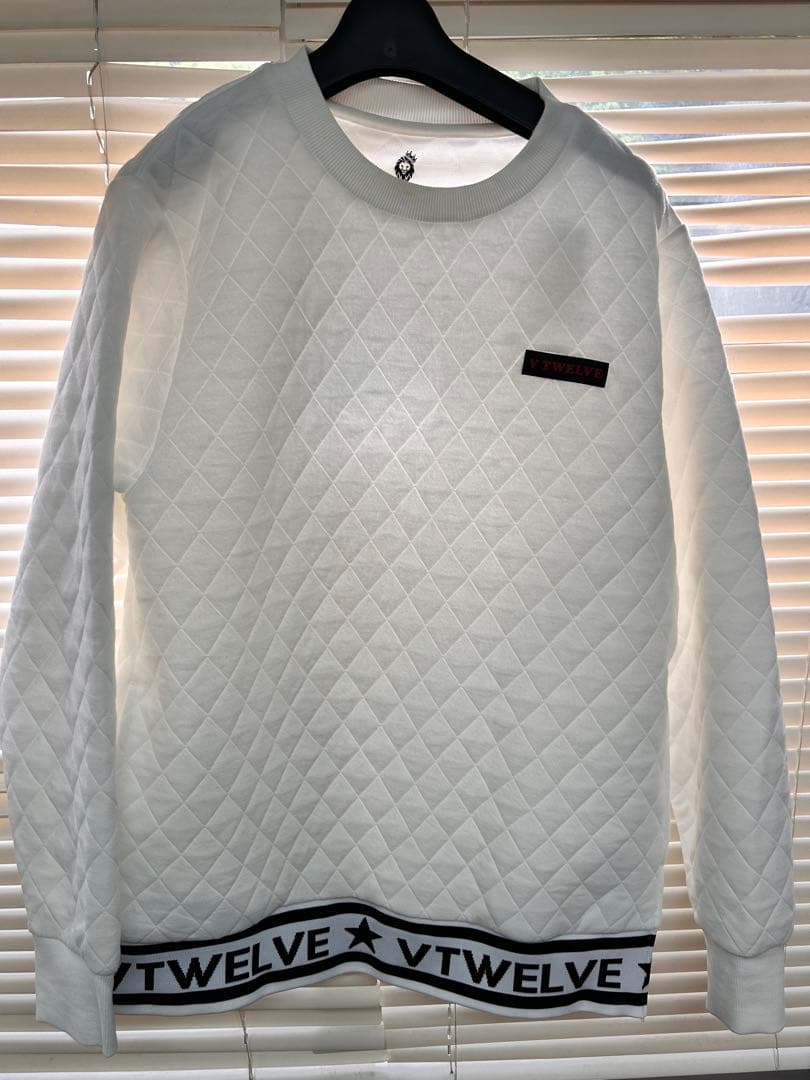 V12 V-12 ゴルフ メンズ 長袖 キルティング ゴルフウェア トレーナー