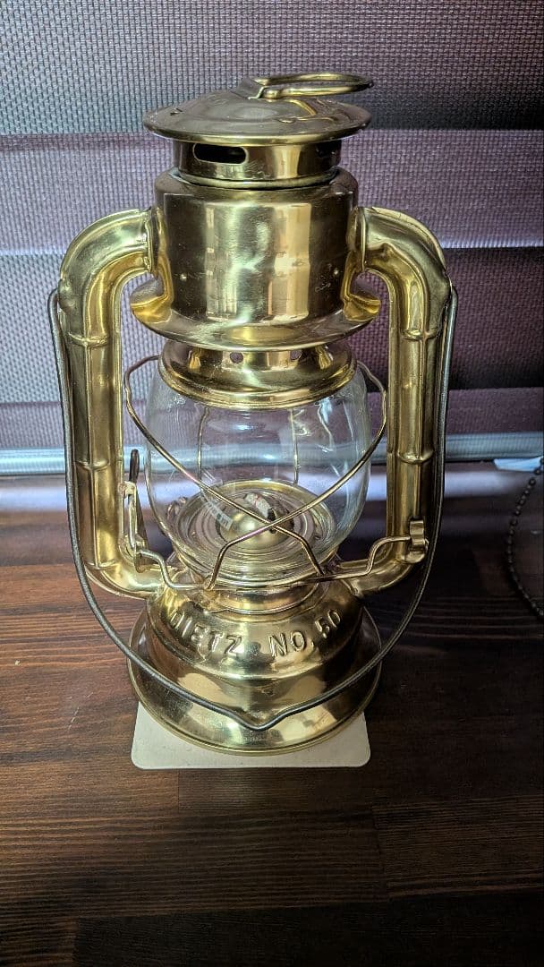 未点火 超レア 本物 デイツ 50 真鍮製 DIETZ NO.50