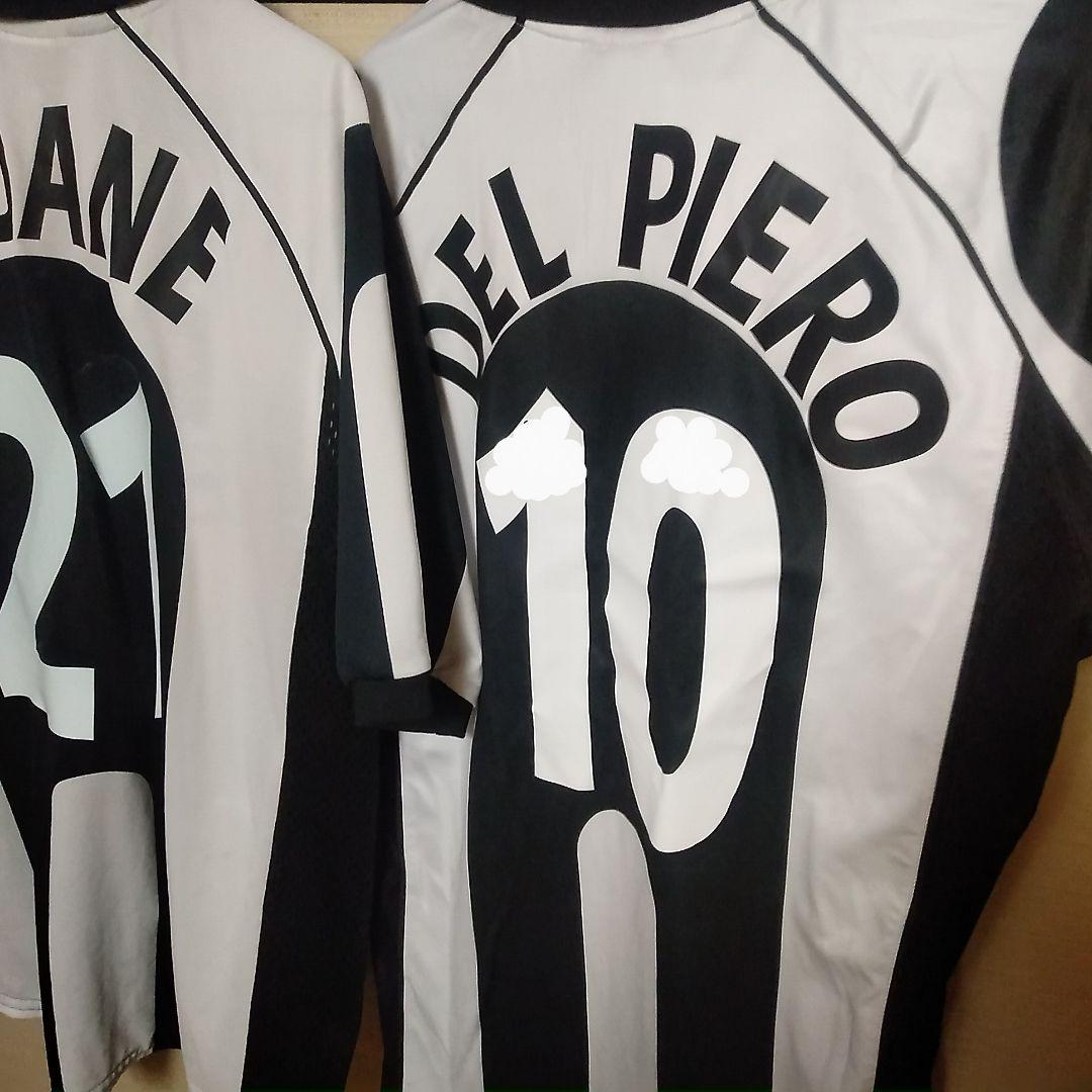 【新品タグ付】ユベントス！ジダンとデルピエロのユニホーム