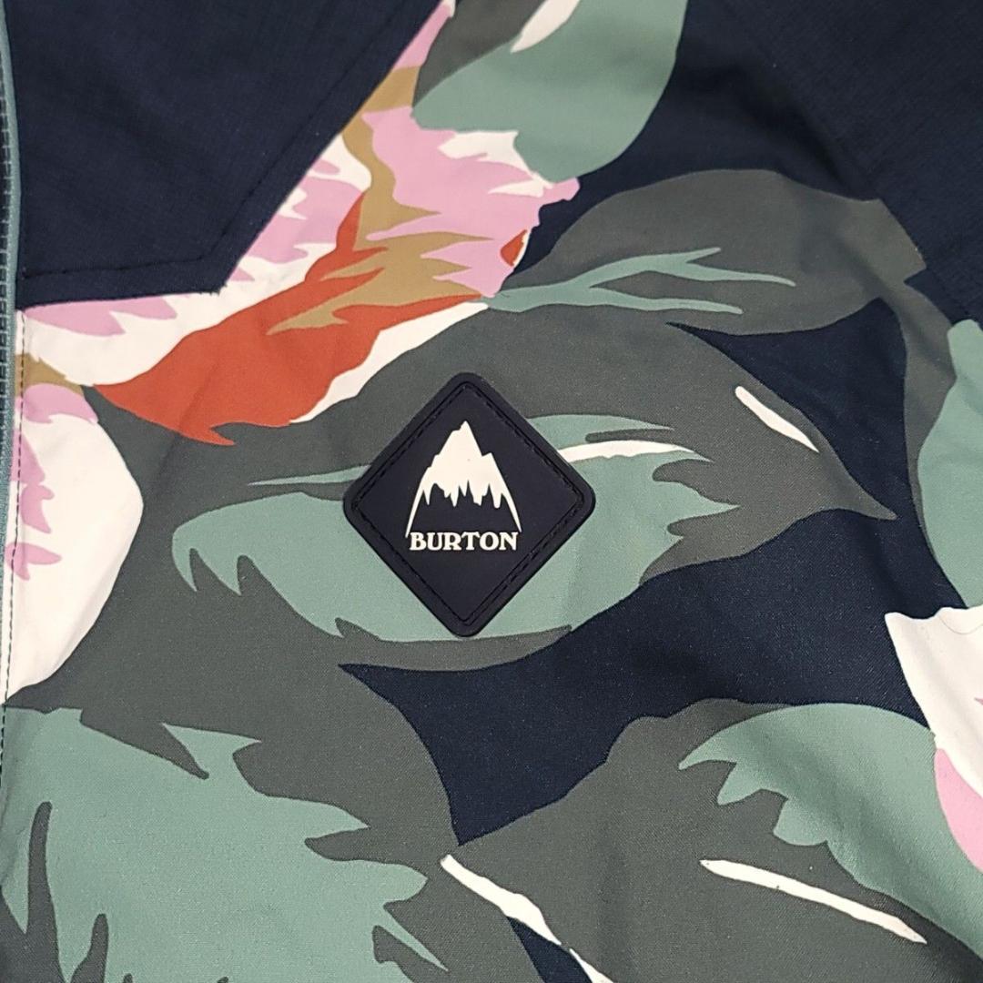 【美品】BURTON バートン 花柄 スノボウェア ジャケット L 希少 美品