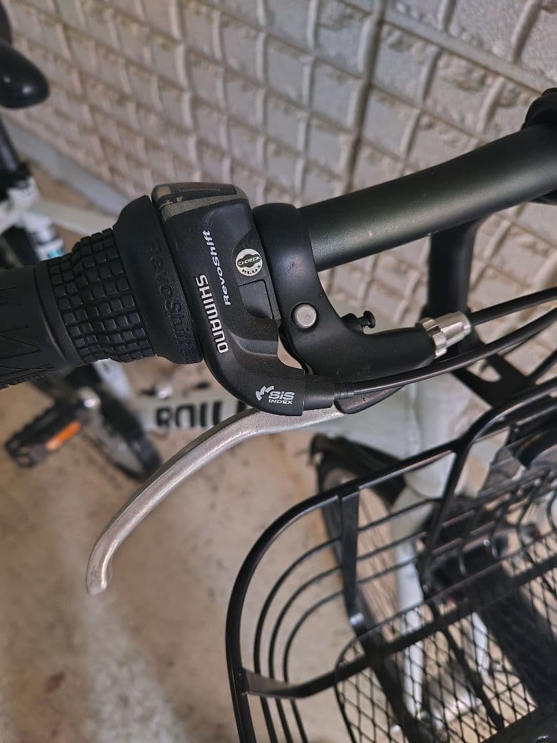 【交渉中】【整備済・引き取り限定】roillo ロイロー 自転車 27インチ 白