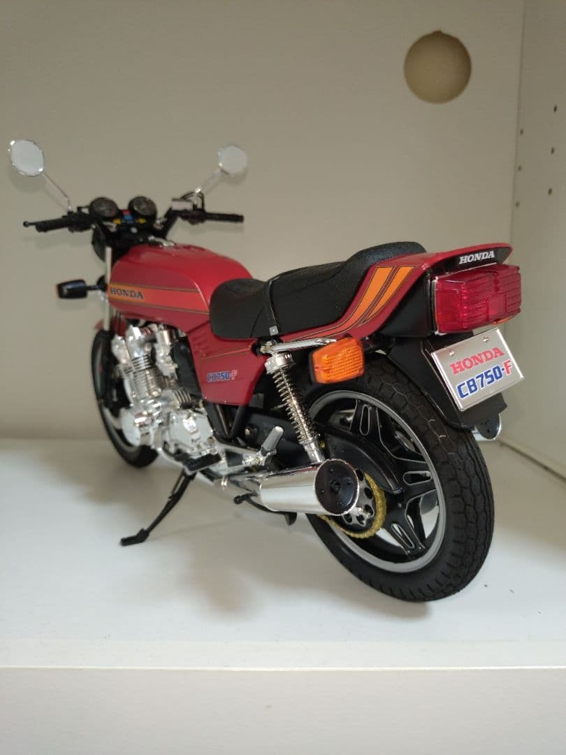 タミヤ1/6スケールホンダCB750Ｆプラモデル完成品