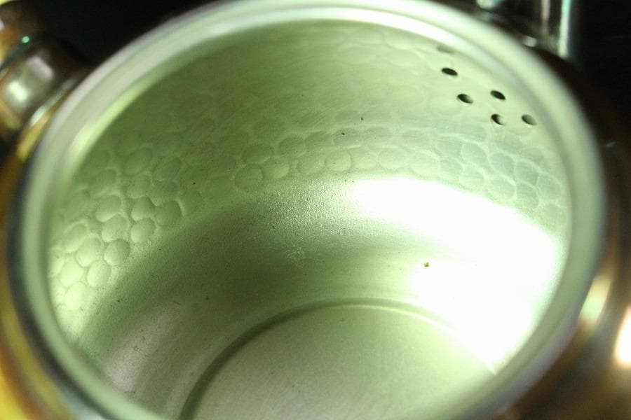 煎茶 銅製 茶器揃 共箱(K-XA866)