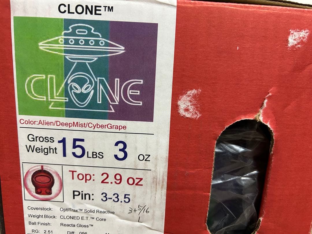 送料込み【新品】クローン　ロトグリップ　15ポンド3オンス5