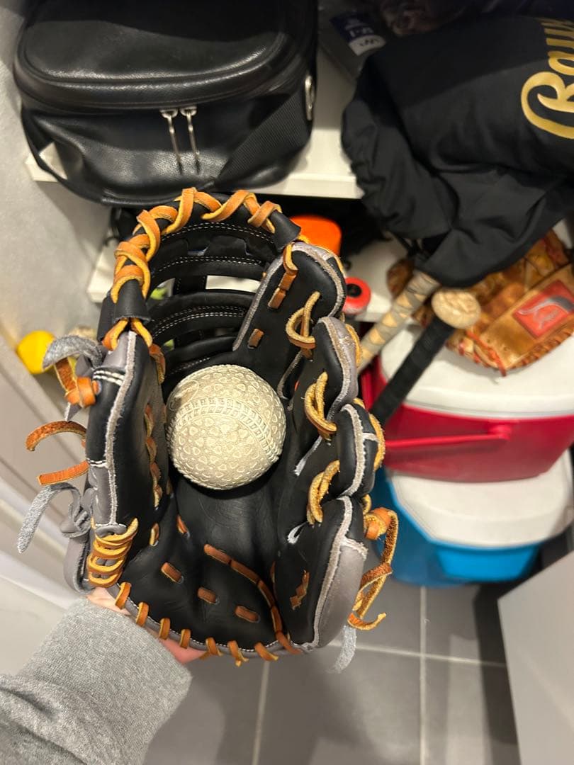 最終価格　久保田スラッガー　内野用軟式　オーダーグローブ