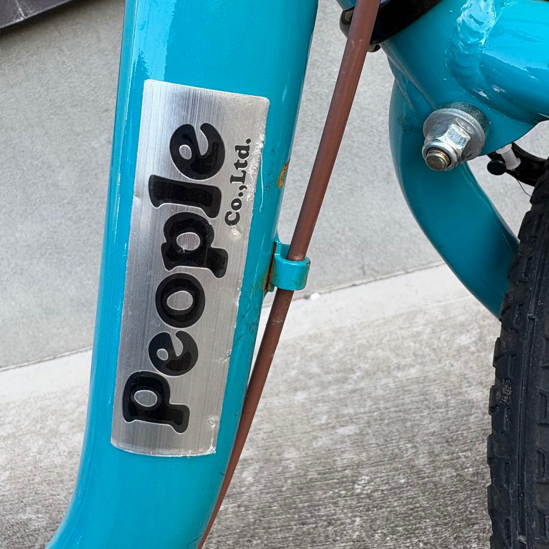 送料込 ピープル ケッターサイクル 14インチ 子供用自転車 足蹴りバイク