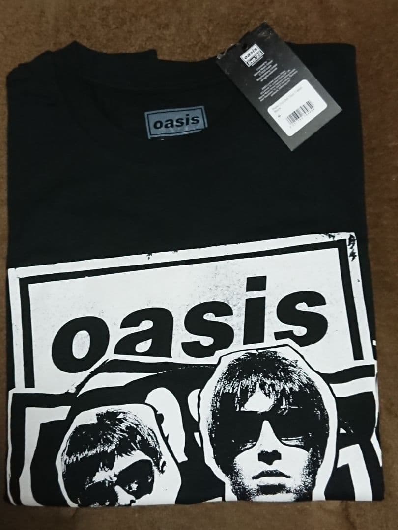 新品未使用 oasis オアシス live'25 ツアーTシャツ M タグ付き