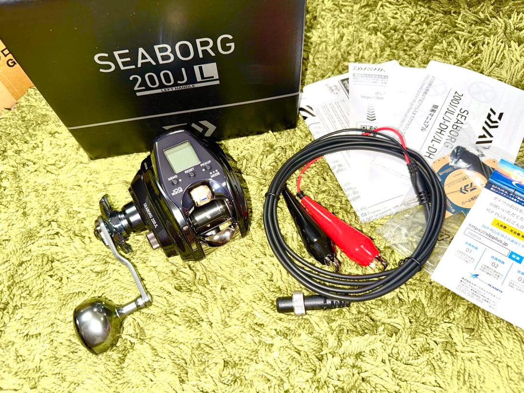 ダイワ 22シーボーグ 200JL 左ハンドル 使用少