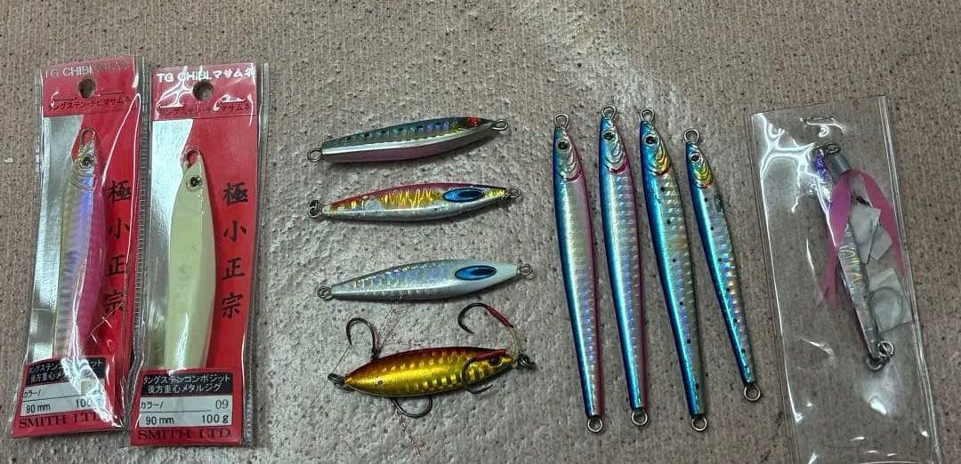 タングステンジグ　色々11本