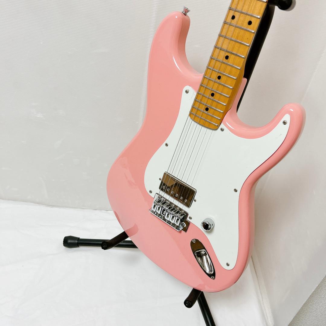 美品 GrassRoots グラスルーツ Stratocaster ピンク 1H