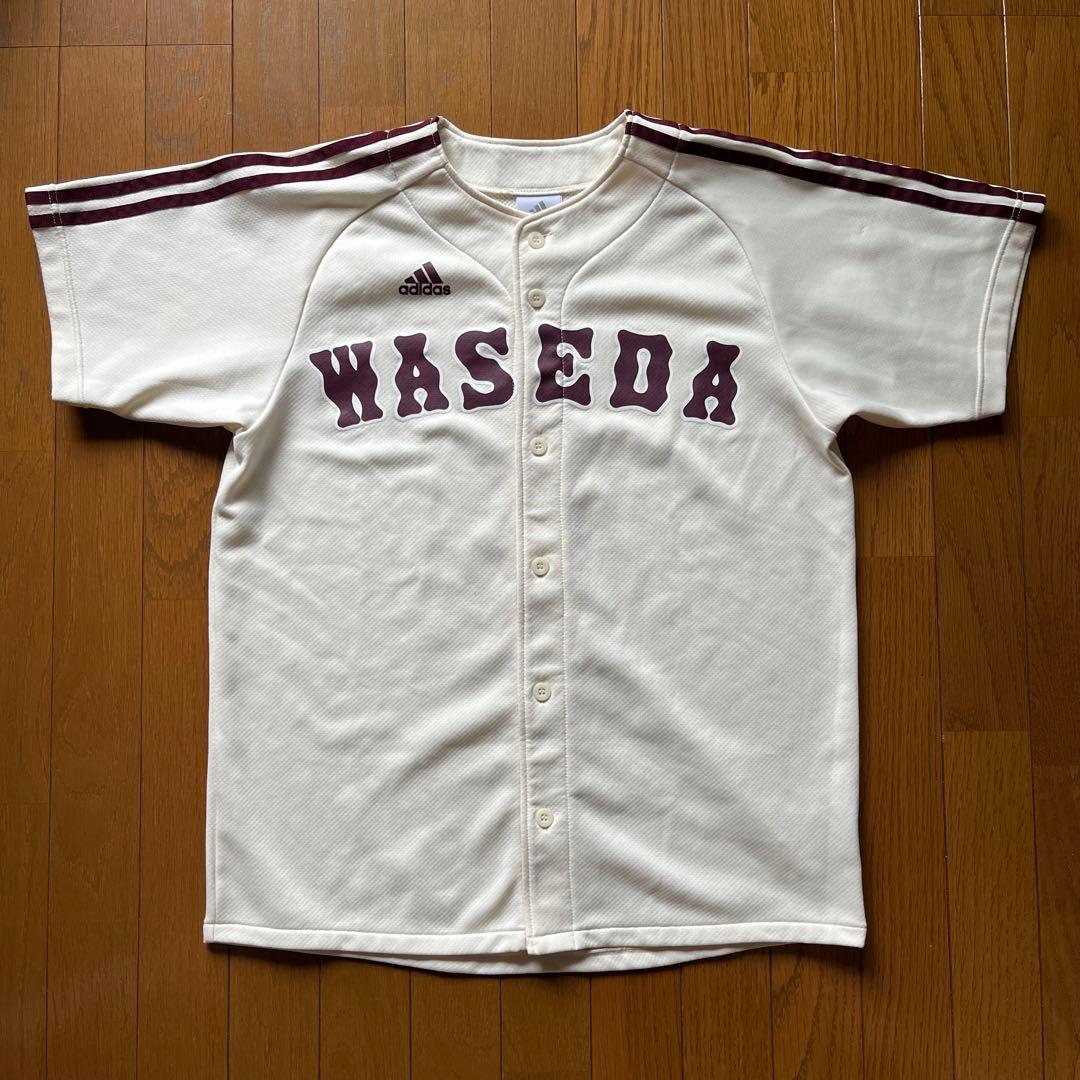 adidas アディダス 早稲田大学野球部 応援用レプリカユニフォーム 有原航平