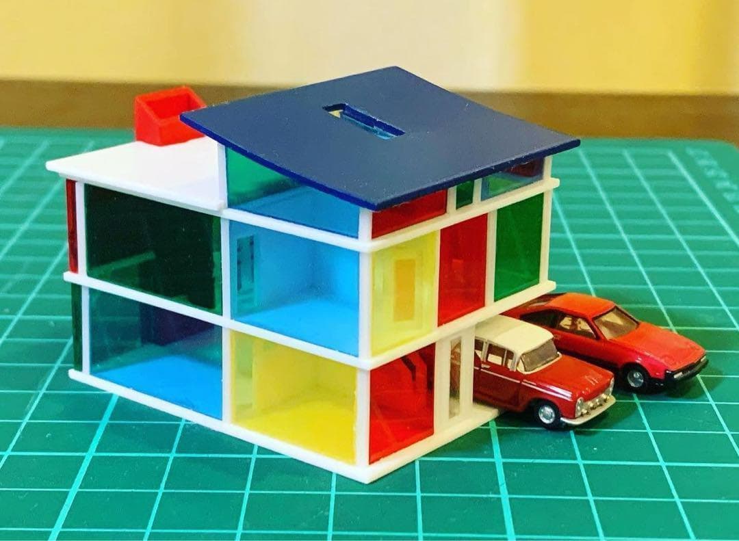 Nゲージ　ドールハウス　フィギュアに　1/64より小　ジオラマに　リカちゃんに