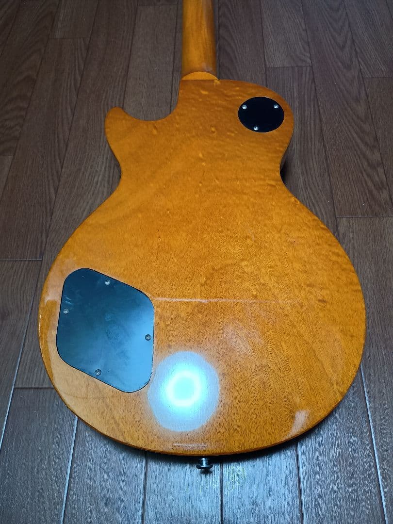 (訳あり) レスポールタイプ エレキギター グリーン