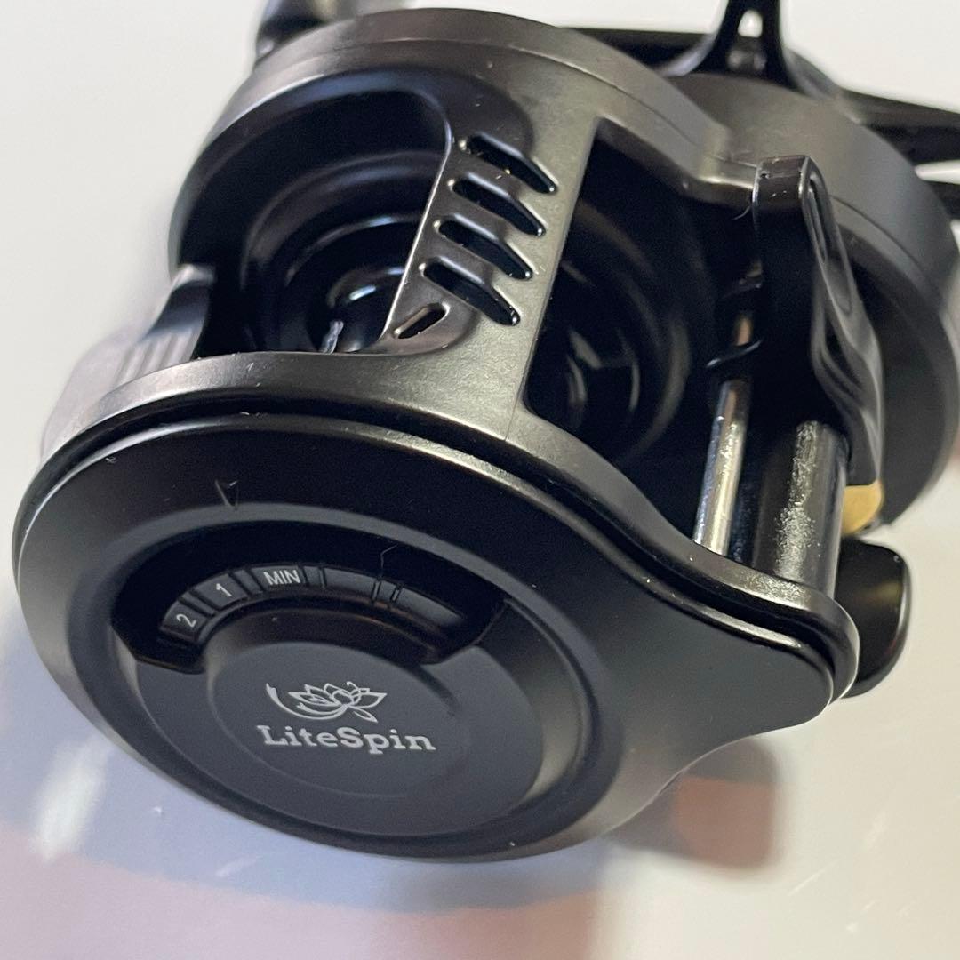 【新品未使用】丸型ベイトフィネスリール　左ハンドル　中華カルコン