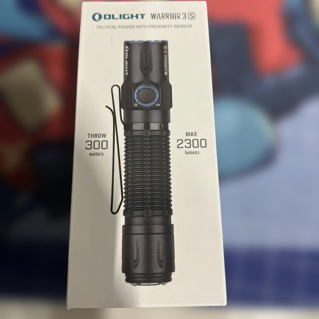 オーライト　Olight Warrior 3S 2300ルーメン　ブラック　防災