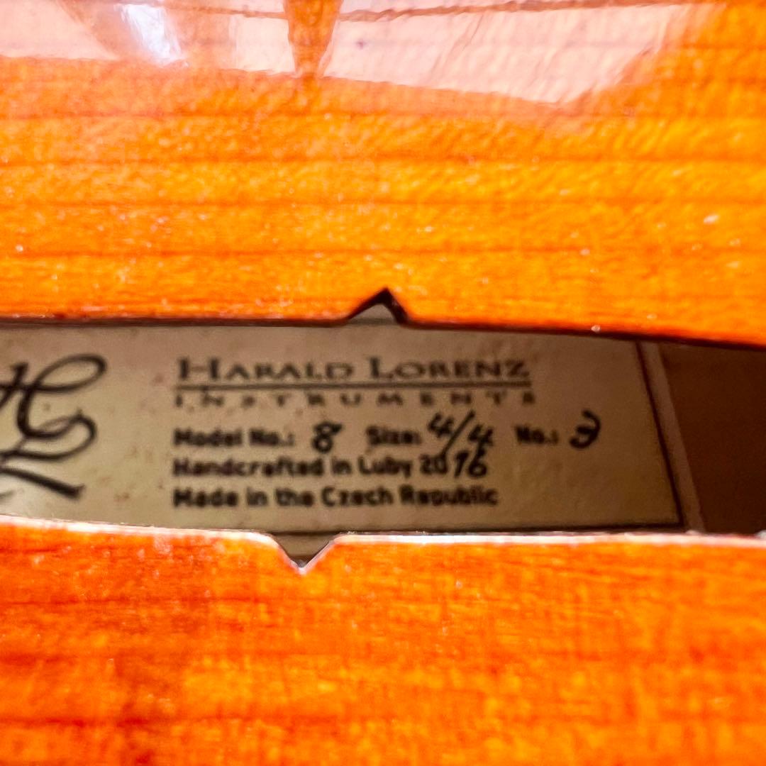 【希少・美音】ヴァイオリン4/4 Harald Lorenz#8＜チェコ製＞