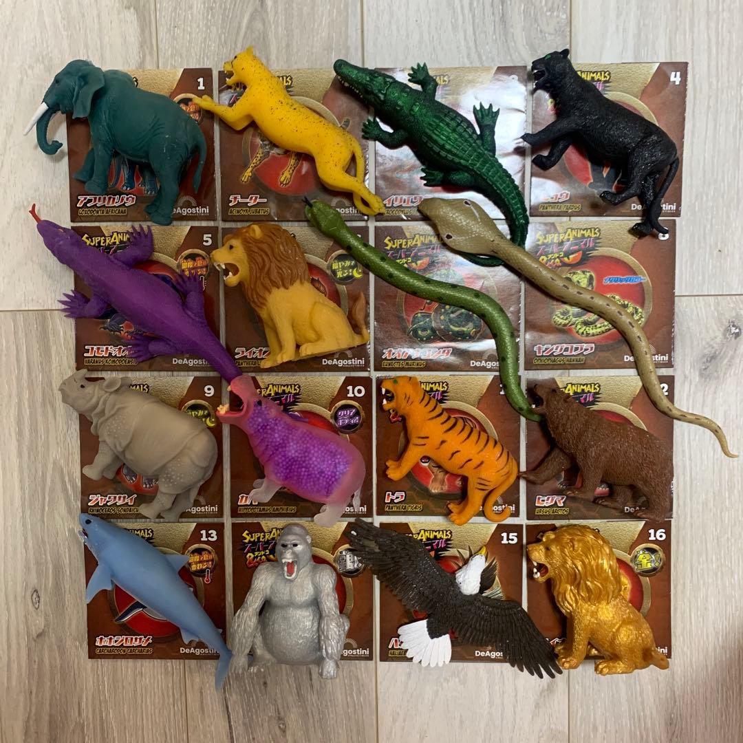スーパーアニマル　&co コンプリートセット　リーフレット　デアゴスティーニ