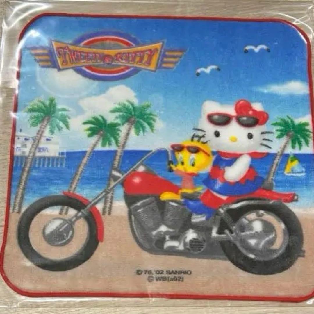 キティ　トゥイーティー　コラボタオル