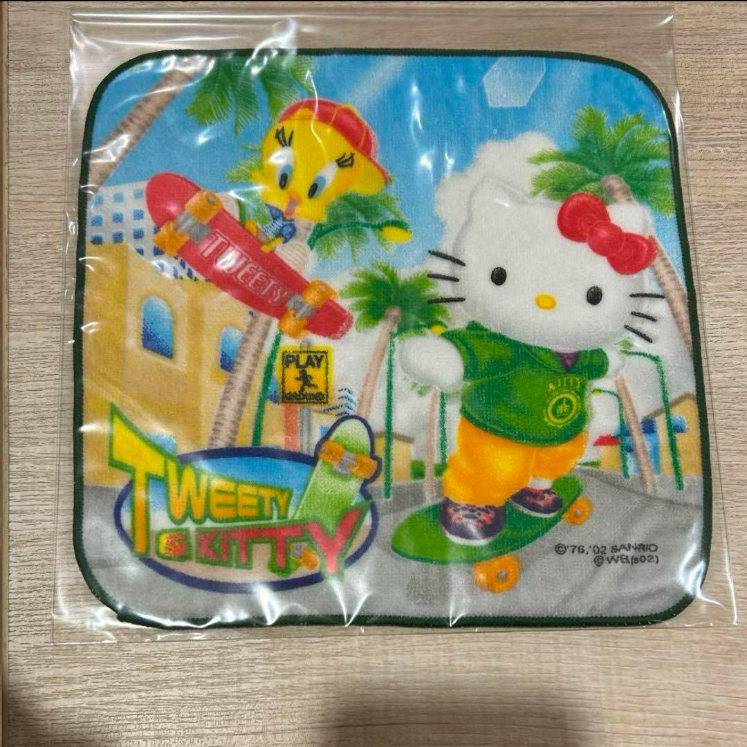 キティ　トゥイーティー　コラボタオル