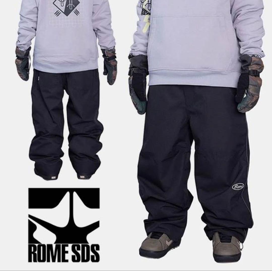 スノーボード ROME SDS BAGGY PANTS BK L