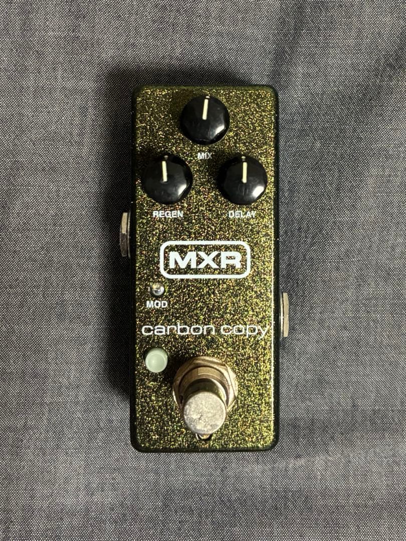 【最終値下げ】ほぼ未使用 MXR carbon copy mini M299