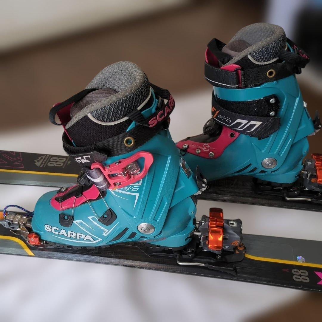 K2 　バックカントリー山スキー セット