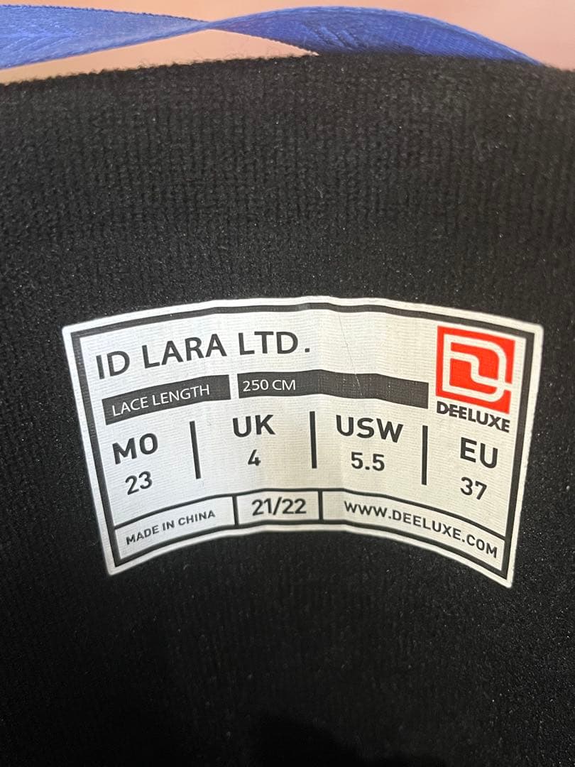 ♦︎新品DEELUXE ID LARA LTD 23.0cm 〈21-22モデル〉
