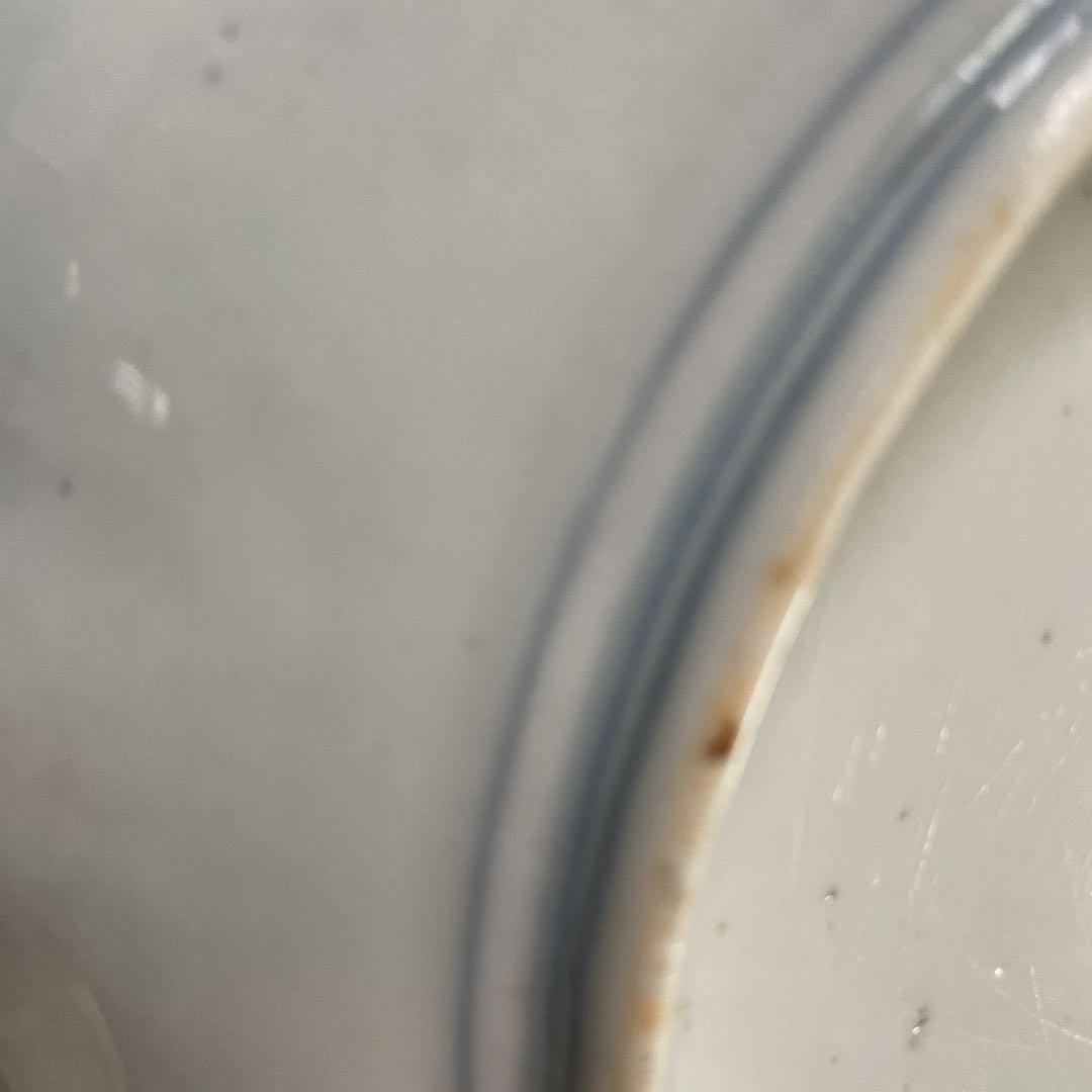 二重角渦福　深皿　宝絵　三彩折鶴松梅　骨董品