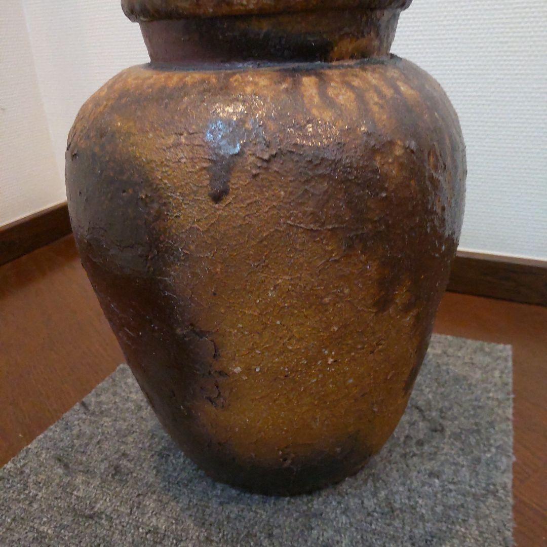 黒備前　小壺　備前焼　32